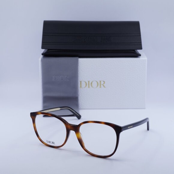 Final Price! Dior DIORSPIRITO SI 2600 Havana Eyeglasses 57mm